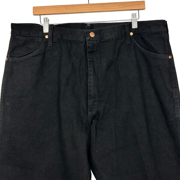 Wrangler Jeans Mens 40x30 Black Cowboy Cut Original Fit Made in USA NWT - Picture 2 of 12